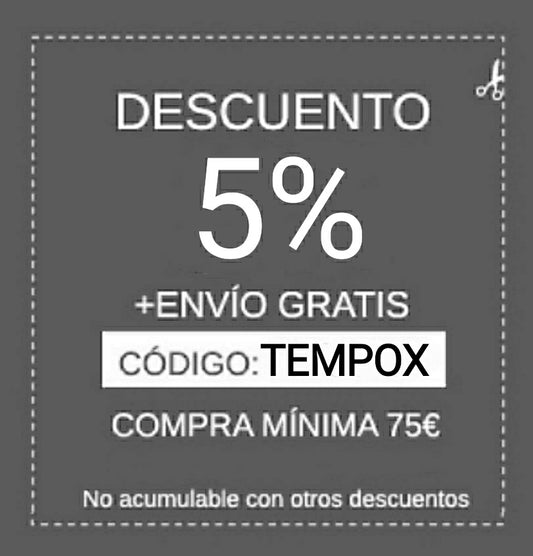 Código promocional TempoxRelojes.com